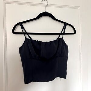 Dynamite cropped corset tank